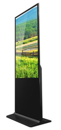 DigiSIGN Interactive Slim Floorstand 55 Inch (CSF55B)