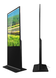 [DSN-DSL-P075] DigiSIGN Slim Floorstand Lite 55 Inch (SF55B) with Digisign Play